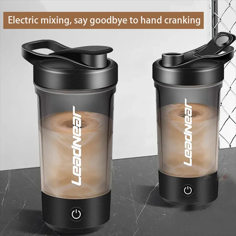 Self-Stirring Shaker Cup - USB Rechargeable Portable Mixer for Protein and Meal Replacement Shakes