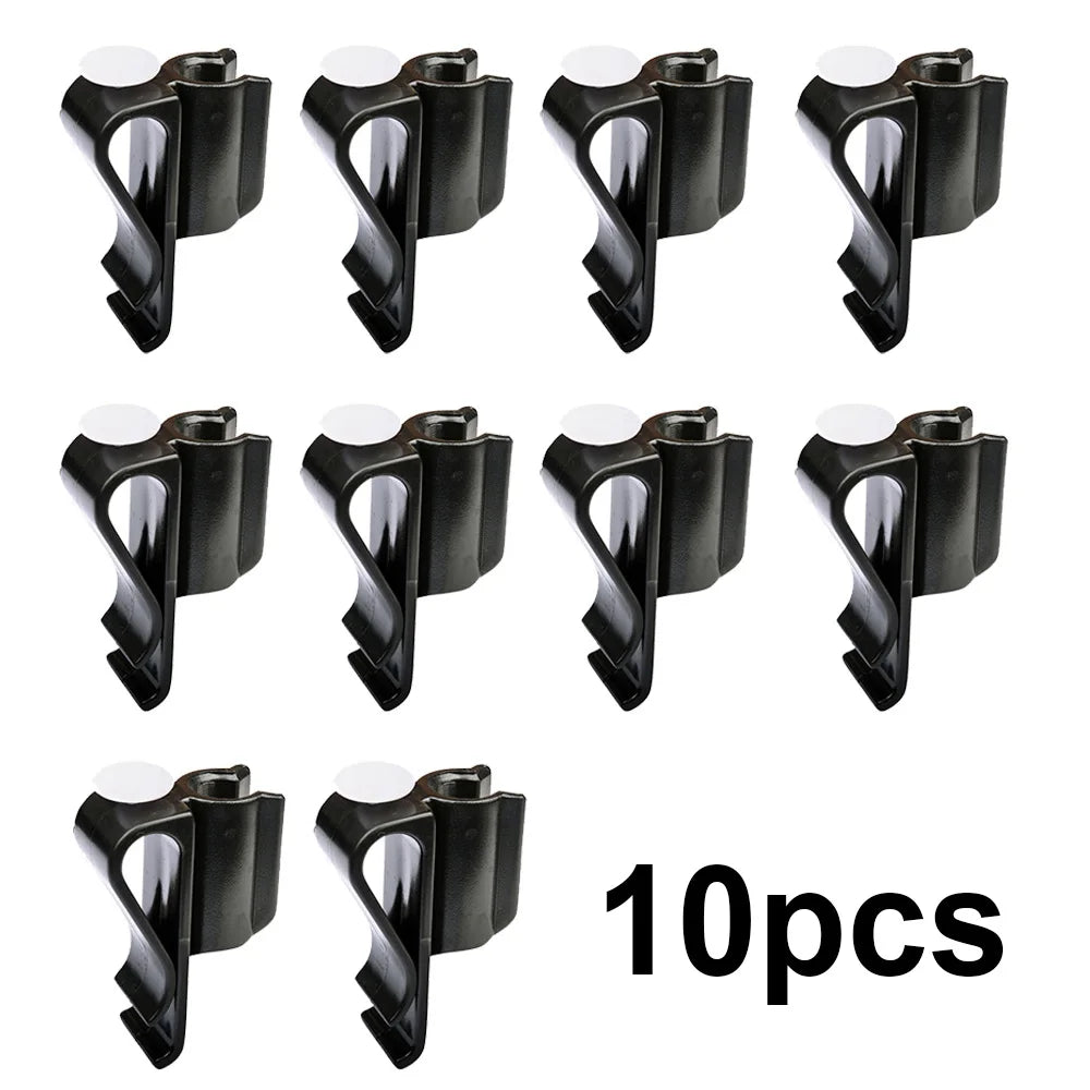 Durable Golf Club Bag Clips - Putter Clamp Holder Organizer for Men & Women - Essential Golf Accessories in Black