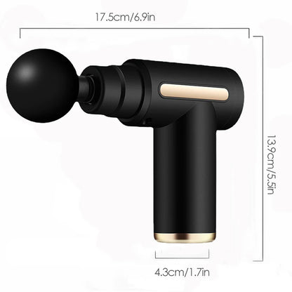 Deep Tissue Percussion Massage Gun - Electric Muscle Relaxation Tool for Back, Neck & Shoulders