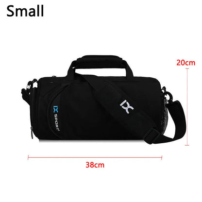 Premium Large Gym Bag - Versatile Wet Dry Fitness Tote for Men, Yoga, Travel & Swimming with Shoe Compartment