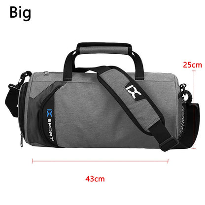 Premium Large Gym Bag - Versatile Wet Dry Fitness Tote for Men, Yoga, Travel & Swimming with Shoe Compartment