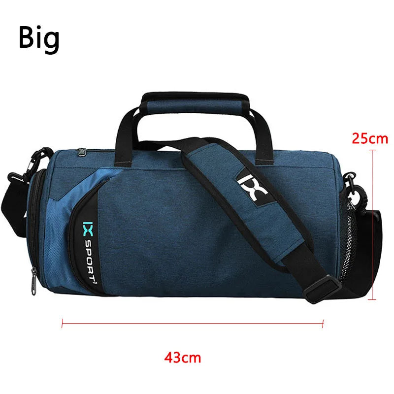 Premium Large Gym Bag - Versatile Wet Dry Fitness Tote for Men, Yoga, Travel & Swimming with Shoe Compartment
