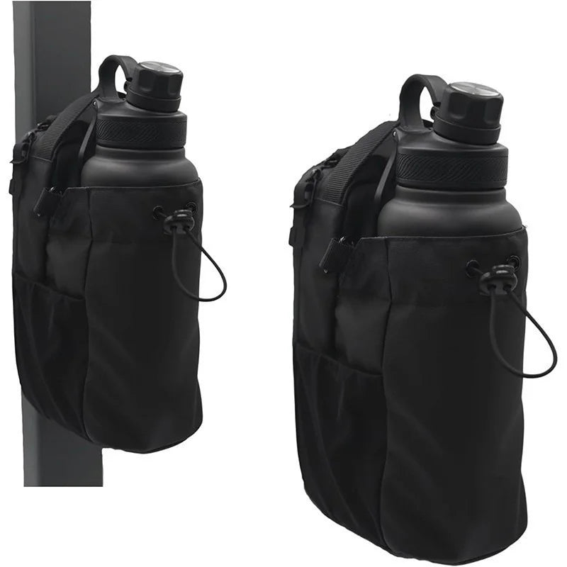 Oversized Magnetic Gym Bag with Phone Pocket & Water Bottle Pouch - Ultimate Fitness Organizer!