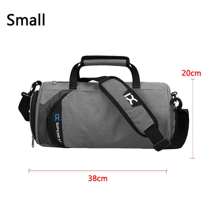 Premium Large Gym Bag - Versatile Wet Dry Fitness Tote for Men, Yoga, Travel & Swimming with Shoe Compartment
