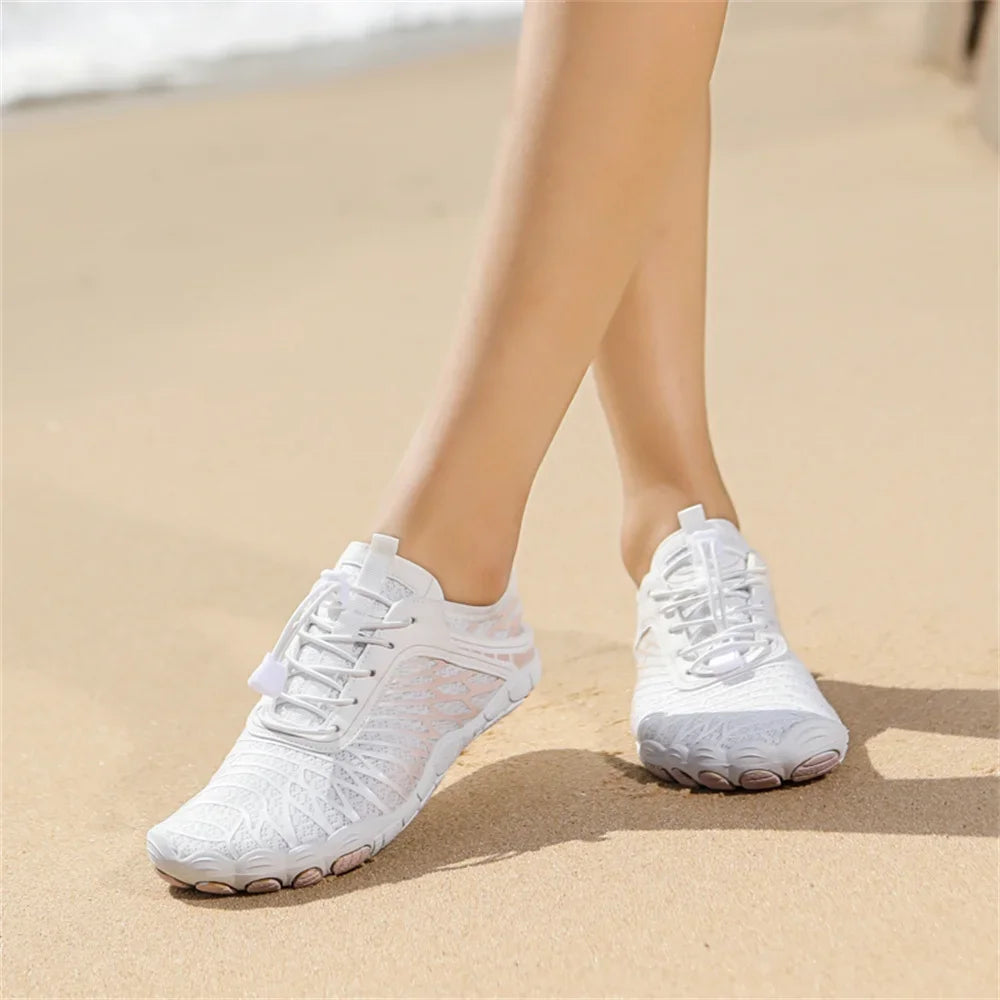 Unisex Aqua Shoes - Quick-Drying Anti-Slip Water Sneakers for Beach, Swimming & Outdoor Adventures
