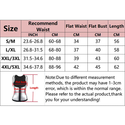 Elevate Your Workout with Women’s Sauna Shaper Vest – Slimming Thermo Sweat Tank for Ultimate Compression and Weight Loss!