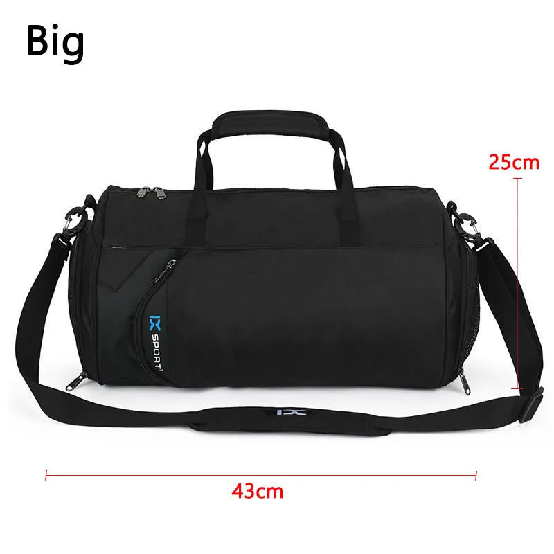 Premium Large Gym Bag - Versatile Wet Dry Fitness Tote for Men, Yoga, Travel & Swimming with Shoe Compartment