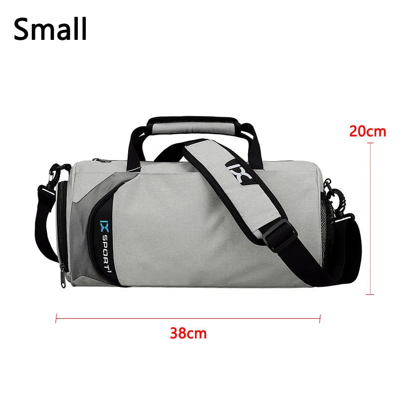 Premium Large Gym Bag - Versatile Wet Dry Fitness Tote for Men, Yoga, Travel & Swimming with Shoe Compartment