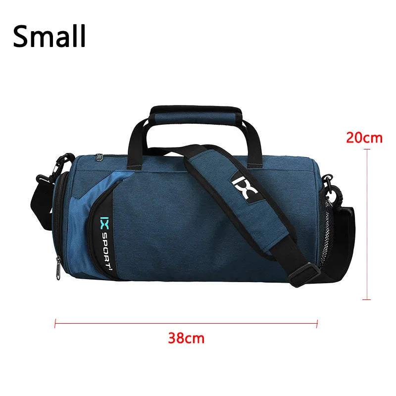 Premium Large Gym Bag - Versatile Wet Dry Fitness Tote for Men, Yoga, Travel & Swimming with Shoe Compartment