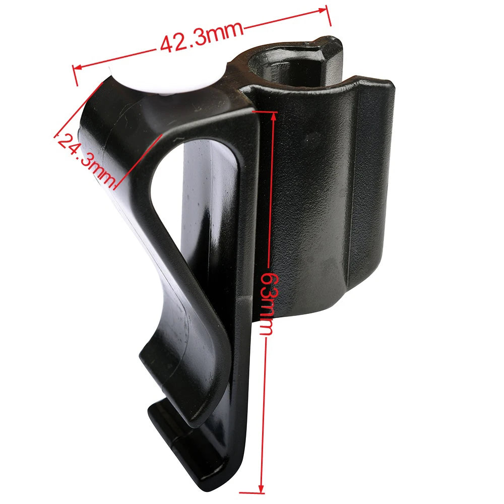 Durable Golf Club Bag Clips - Putter Clamp Holder Organizer for Men & Women - Essential Golf Accessories in Black