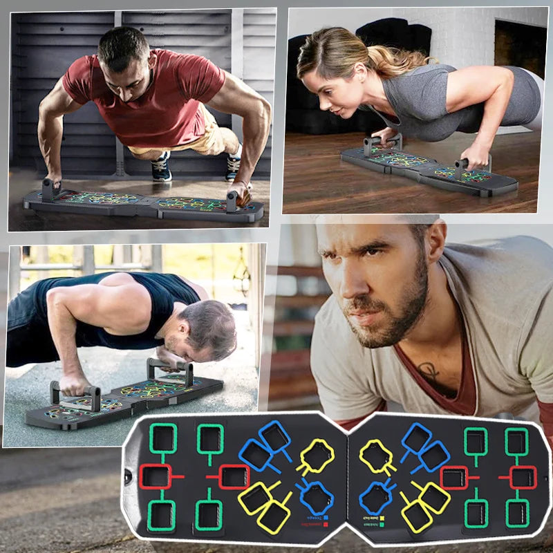 The "Get Fit or Get Flat" Superhero Workout Kit: Push-ups and Abs on the Go!