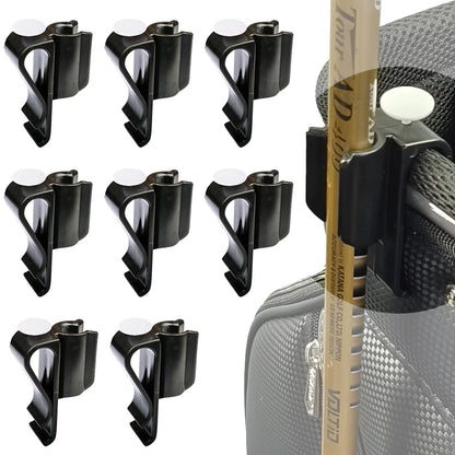 Durable Golf Club Bag Clips - Putter Clamp Holder Organizer for Men & Women - Essential Golf Accessories in Black
