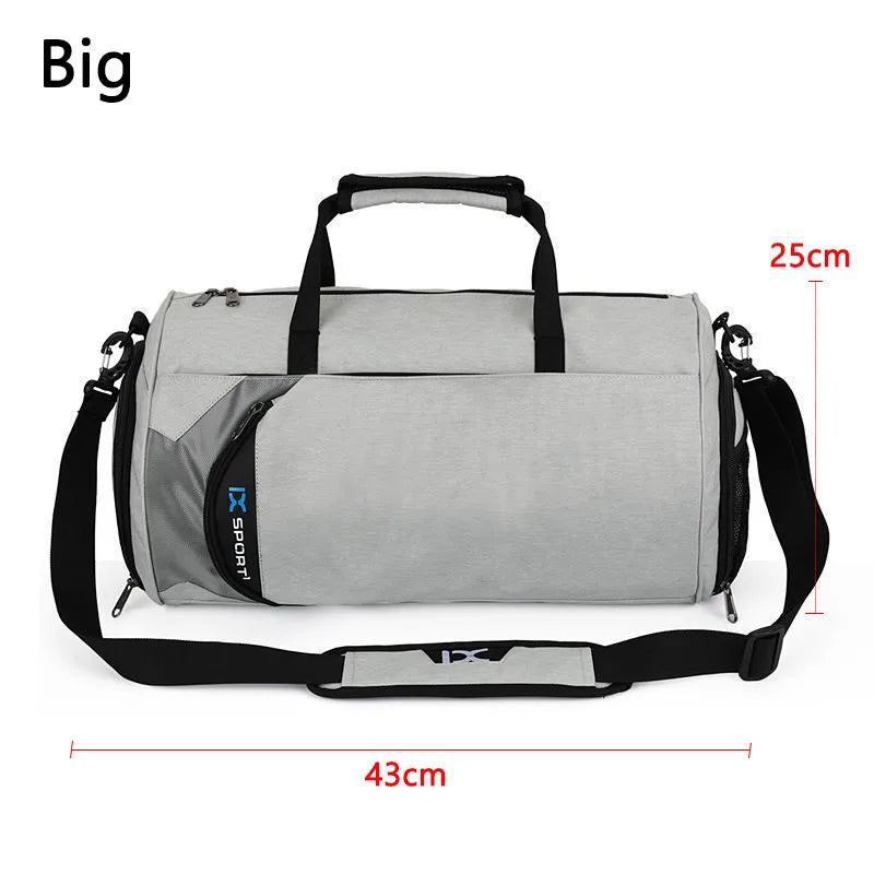 Premium Large Gym Bag - Versatile Wet Dry Fitness Tote for Men, Yoga, Travel & Swimming with Shoe Compartment