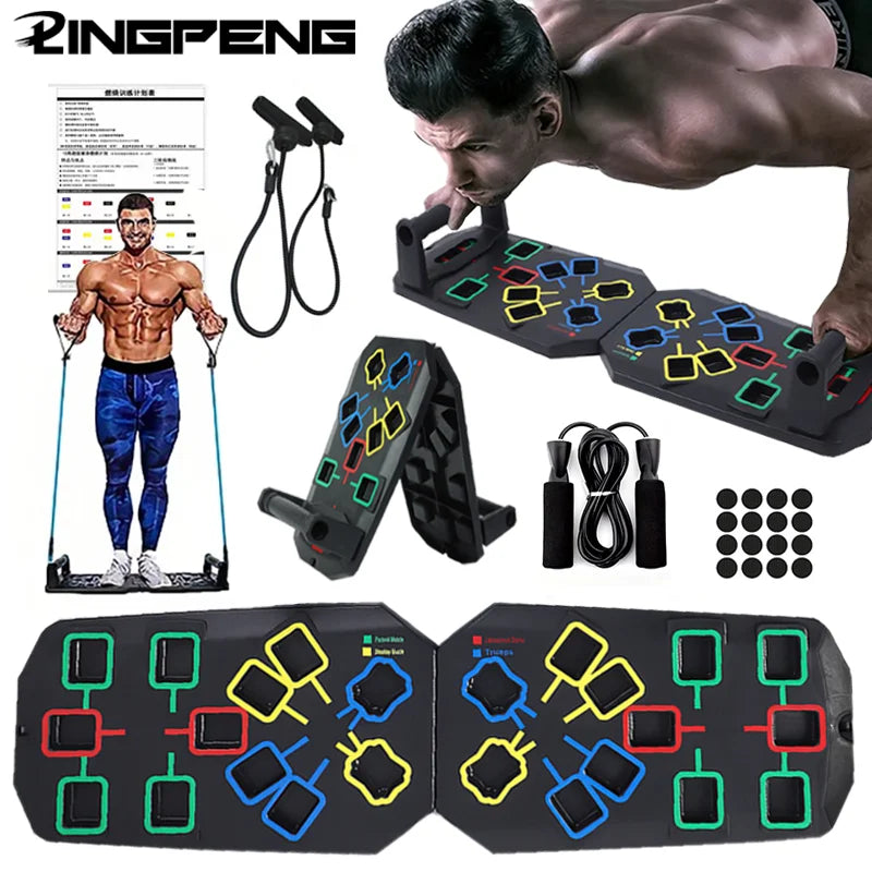 The "Get Fit or Get Flat" Superhero Workout Kit: Push-ups and Abs on the Go!