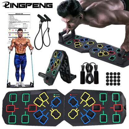 The "Get Fit or Get Flat" Superhero Workout Kit: Push-ups and Abs on the Go!