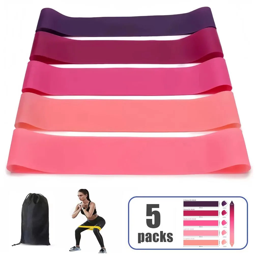 Premium Elastic Resistance Bands for Strength Training & Crossfit - Ultimate Fitness Workout Equipment