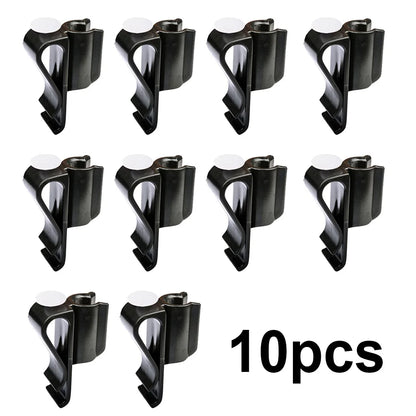 Durable Golf Club Bag Clips - Putter Clamp Holder Organizer for Men & Women - Essential Golf Accessories in Black