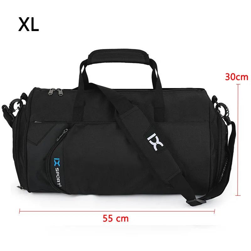 Premium Large Gym Bag - Versatile Wet Dry Fitness Tote for Men, Yoga, Travel & Swimming with Shoe Compartment